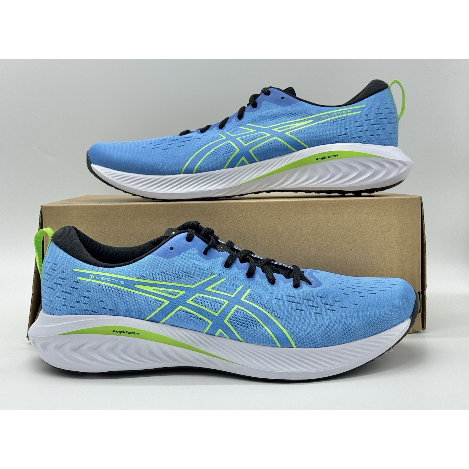 Asics Gel Excite 10 Waterscape Electric Lime Men's Size 13 Running 1011b600 402